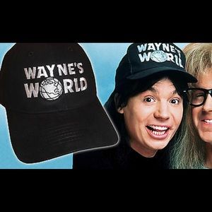 1991 Wayne’s World promotional hat 100% cotton